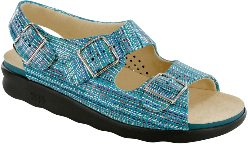 Women's Relaxed - Rainbow Teal